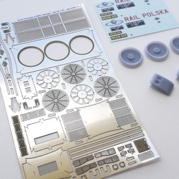 Detale konwersyjne ST44 na M62M Challenger (blacha, druk 3D i kalkomania)