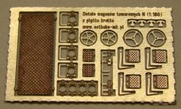 Detale wagonów towarowych N