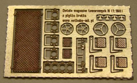 Detale wagonów towarowych N