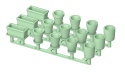 Doniczki druk 3D (15 sztuk)