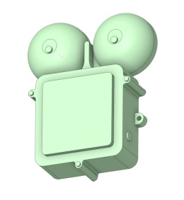 Dzwonki na nastawnię druk 3D (5 sztuk)