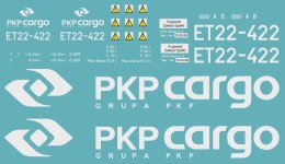 Kalkomania ET22-422 TT