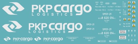 Kalkomania SM31 PKP Cargo TT
