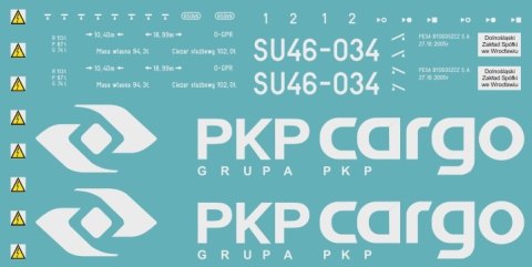 Kalkomania SU46-034 TT