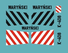 Kalkomania Waryński K408
