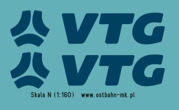 Kalkomania loga VTG N