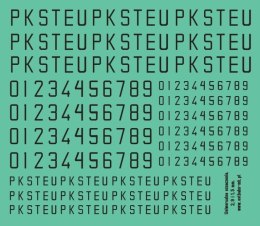 Kalkomania uniwersalne opisy czarne