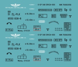Kalkomania wagon 416Se PLK