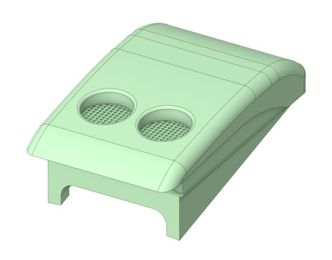 Klimatyzatory KLIL-07 do ST44 / M62 druk 3D