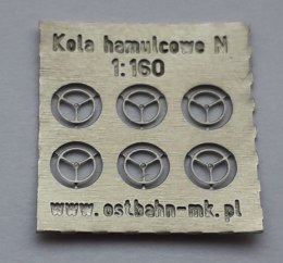 Koła hamulcowe N