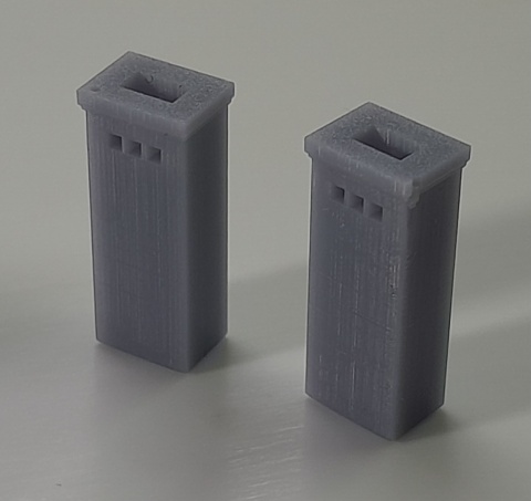 Kominy wzór 3 (2sztuki) druk 3D