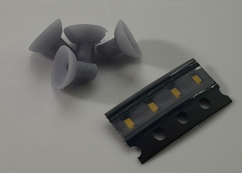 Lampy przemysłowe (4 sztuki) druk 3D