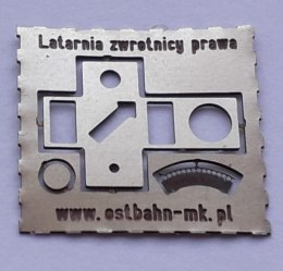 Latarnia zwrotnicowa prawa