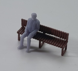 Ławeczka wzór 1 druk 3D