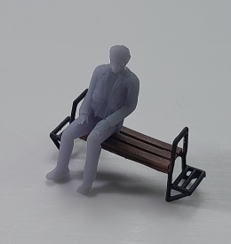 Ławeczka wzór 3 druk 3D