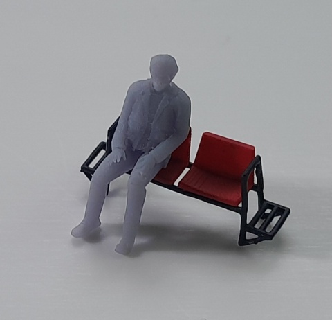 Ławeczka wzór 4 druk 3D