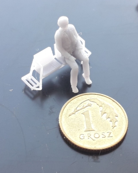 Ławeczka wzór 4 druk 3D