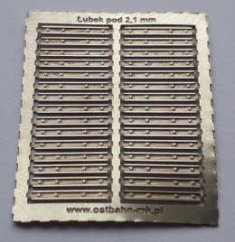 Łubek 2,1 mm H0