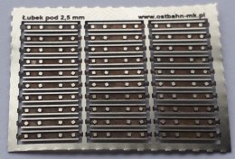Łubek 2,5 mm H0