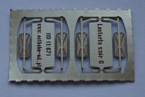 Lusterka lokomotyw wzór 6 H0