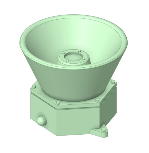Megafony dworcowe druk 3D
