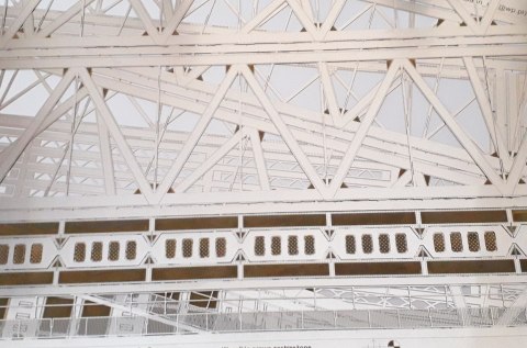 Most/wiadukt długości 580 mm