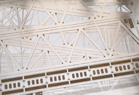 Most/wiadukt długości 580 mm