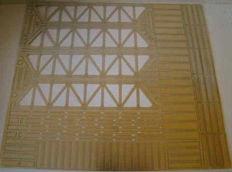 Most/wiadukt kratowy 212 mm H0 KIT