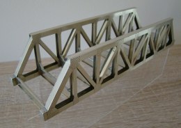 Most/wiadukt kratowy 212 mm H0 gotowy