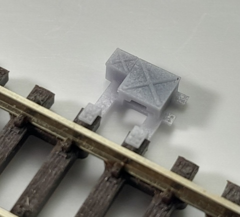 Napęd rozjazdu mechaniczny (druk 3D) lewy 2 sztuki