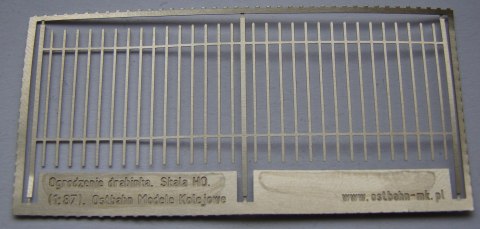 Ogrodzenie drabinka H0