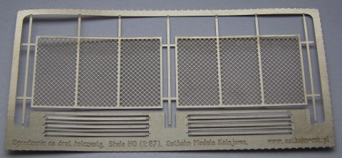 Ogrodzenie na drut kolczasty H0