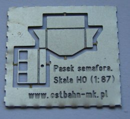 Pasek świetlny do semafora H0
