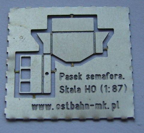 Pasek świetlny do semafora H0