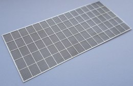 Płytka siatka romb 40x90 mm z kratką