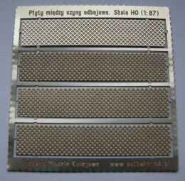 Płyty między szyny odbojowe H0
