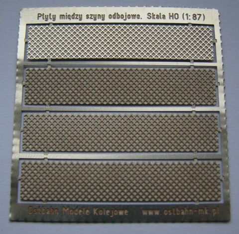 Płyty między szyny odbojowe H0