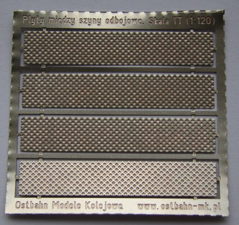Płyty między szyny odbojowe TT