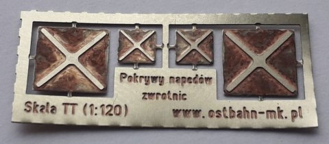 Pokrywy napędów zwrotnic TT