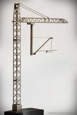 Pół-bramka do sieci trakcyjnej H0 KIT