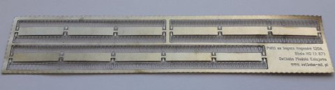 Półki na bagaże wagonów pasażerskich 120A (Bonanza) H0