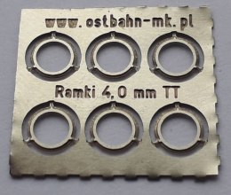 Ramki reflektorów 4,0 mm TT