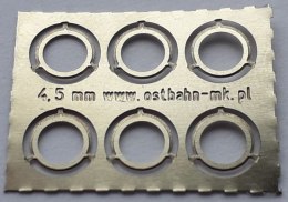 Ramki reflektorów 4,5 mm H0