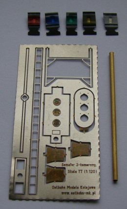 Semafor 3-komorowy (zestaw) TT