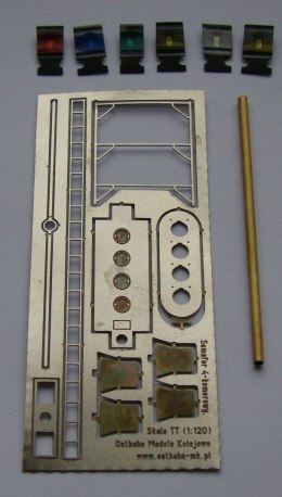 Semafor 4-komorowy (zestaw) TT
