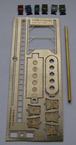 Semafor 5-komorowy H0