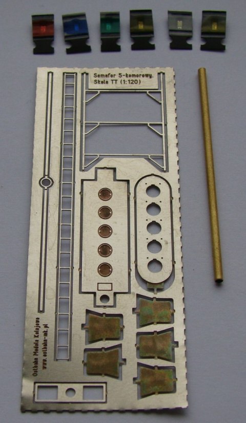 Semafor 5-komorowy (zestaw) TT