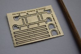 Słup telegraficzny pojedynczy 16 izolatorów TT