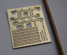 Słup telegraficzny pojedynczy 24 izolatory TT