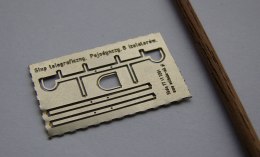 Słup telegraficzny pojedynczy 8 izolatorów TT